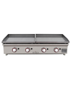 Plancha a gas doble placa 120x45x24.
