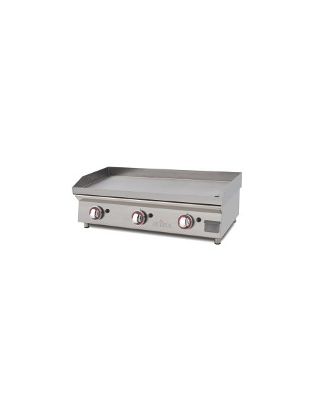 Plancha 800 gas A/rectificado 15 mm 80x47x29