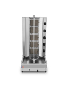 Asador kebab a gas 53x63x105