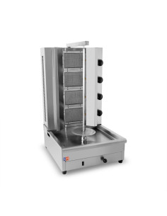 Asador kebab a gas 53x63x950