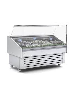 Vitrina refrigerado para pescado/marisco 1285x915x1185