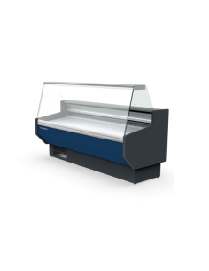 Vitrina refrigerada cristal recto 247x80