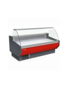 Vitrina refrigerada cristal curvo 295x108
