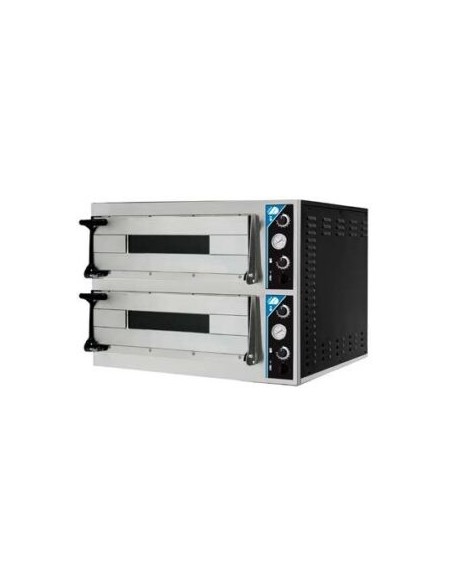 Horno de pizza eléctrico 4 de 32 doble cámara.
