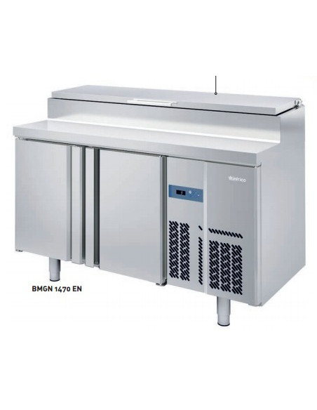 MESA REFRIGERADA 2P PARA ENSALADAS FONDO 70